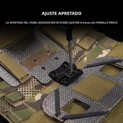 Bolsa MOLLE táctica para teléfono con mapa y soporte plegable