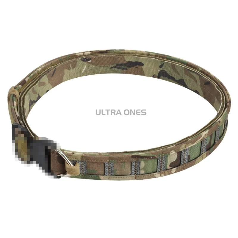 Cinturón táctico airsoft doble capa hebilla liberación rápida - imagen 4