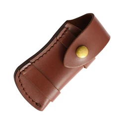 Funda para cuchillo plegable de cuero vaca exterior