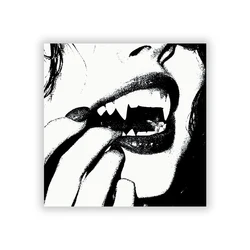 Parche termoadhesivo de hierro labios sexys para ropa