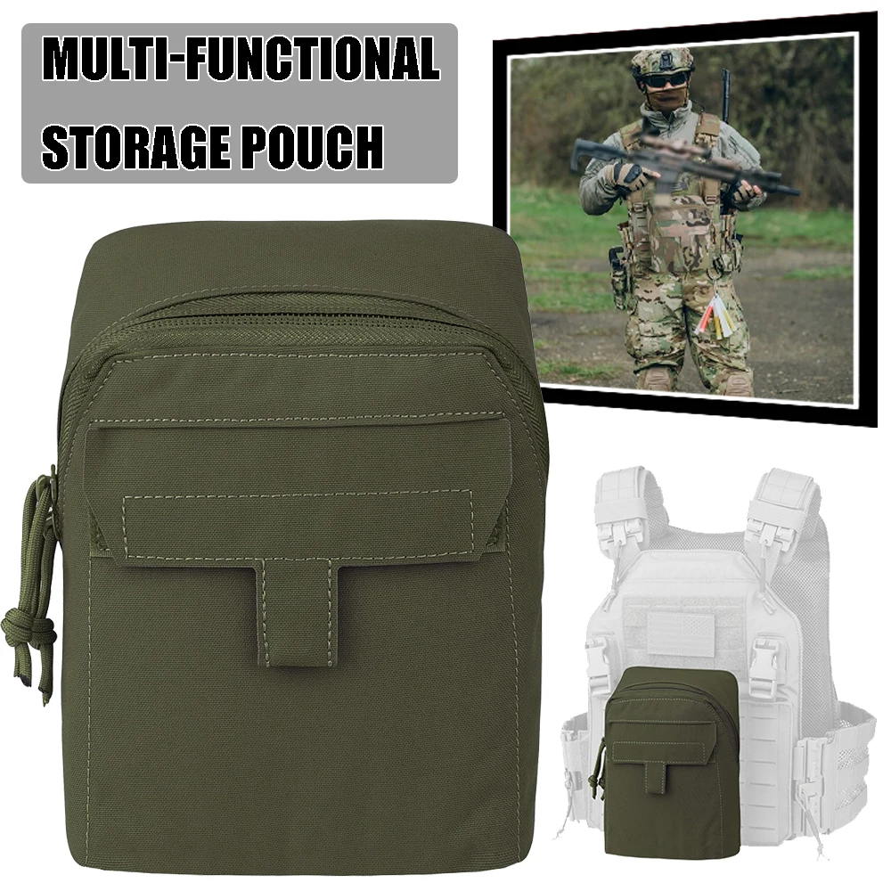 Bolsa táctica MOLLE admin multiusos expandible para EDC - imagen 5