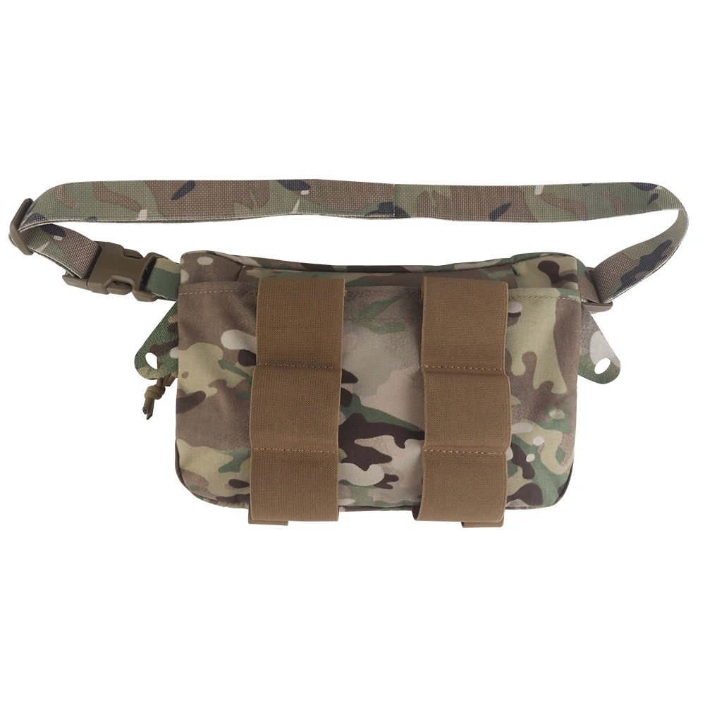 Bolsa táctica SS cinturón portaplacas abdominal chaleco caza - imagen 4