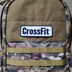 Brazalete táctico con parche CrossFit para ropa, mochilas y chalecos