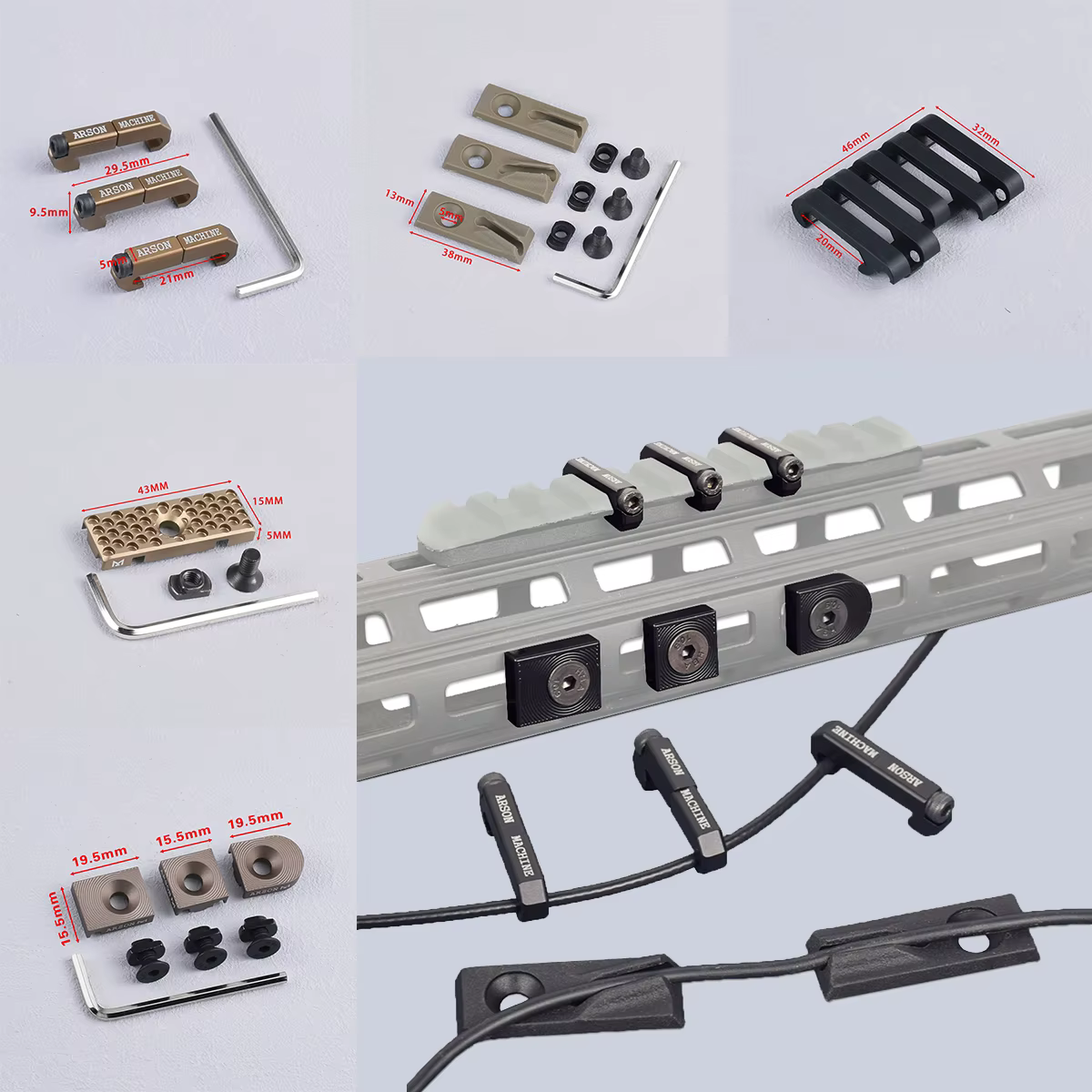 Sistema de guía de cables táctico LAMBUL