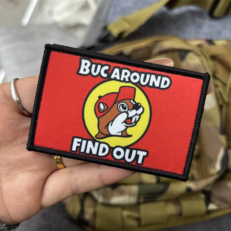 Insignia militar de moral con velcro