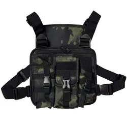 Bolsa táctica multibolsillos bandolera cruzada para herramientas