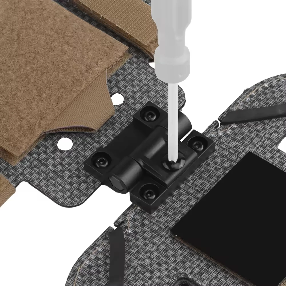 Soporte MOLLE para teléfono en plate carrier táctico ligero exterior - imagen 3