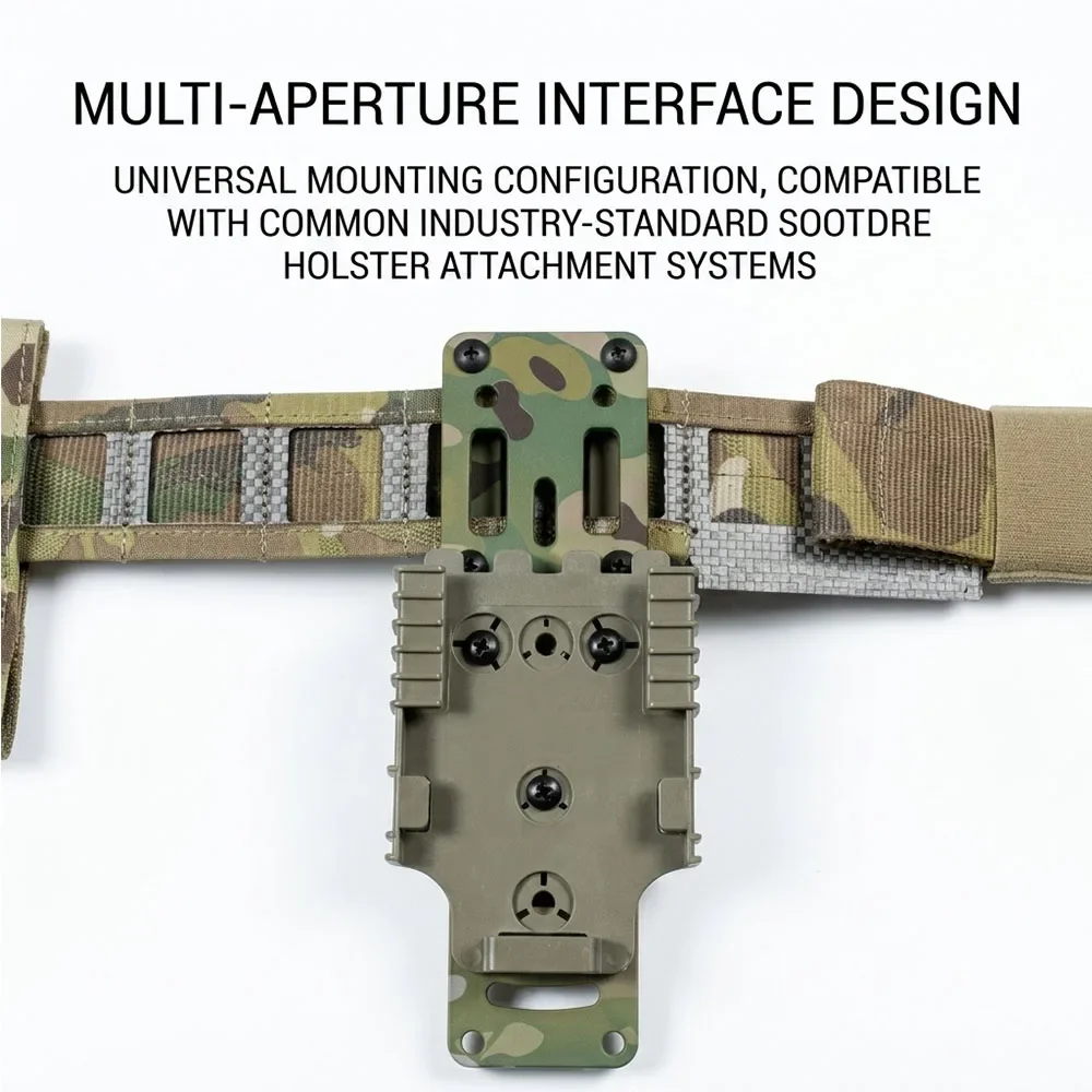Adaptador MOLLE para Funda de Pierna – Soporte Táctico Ajustable - imagen 4