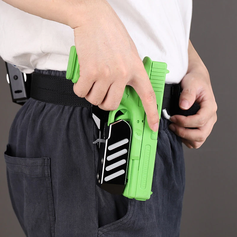 Funda de pistola táctica de extracción rápida IPSC de aluminio - imagen 5
