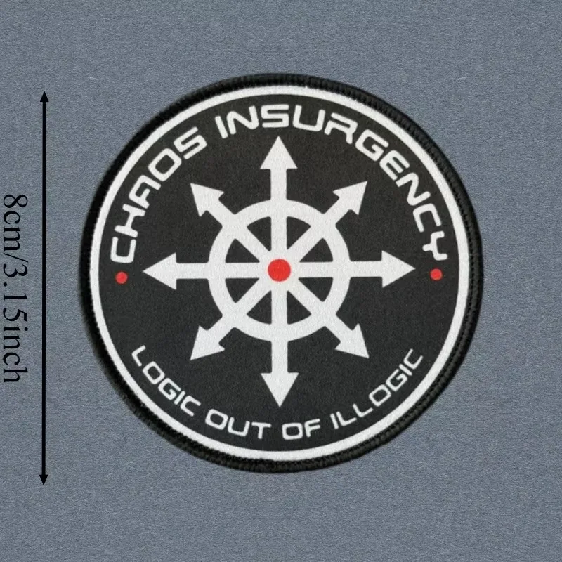 Parche de gancho y bucle SCP Chaos Rebels para mochila y ropa - imagen 3