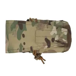 Bolsa táctica MOLLE para cargadores y radio, portaplacas