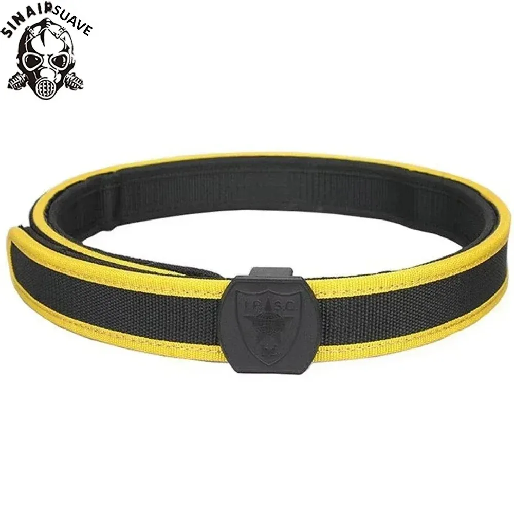 Cinturón táctico SINAIRSOFT de nylon resistente, ajustable para airsoft - imagen 3