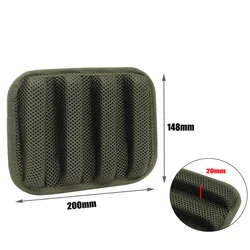 Chaleco táctico airsoft portaplaca, almohadilla acolchada espuma EVA insertable protectora