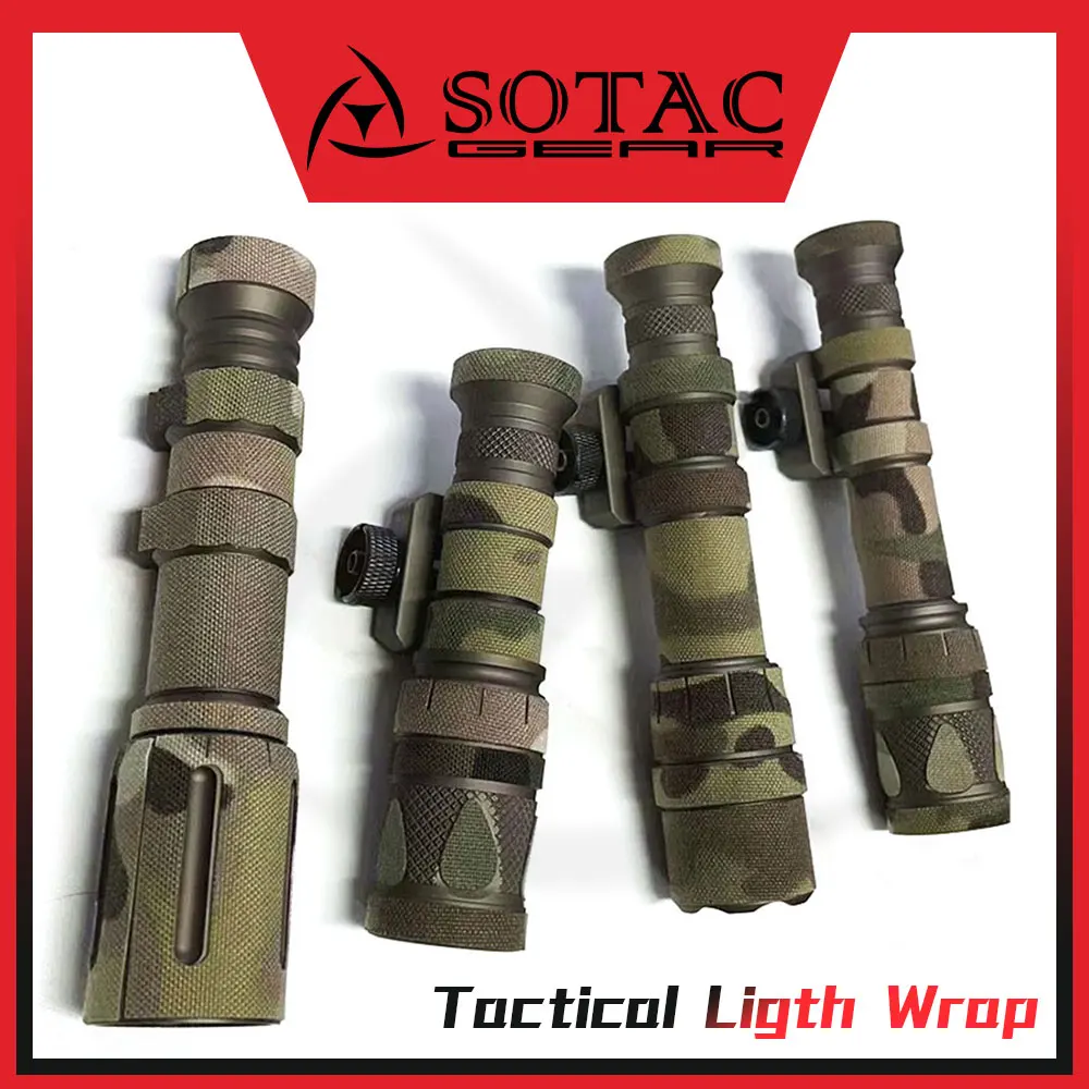 Funda táctica SOTAC para linterna LED – Compatible M300 M600 - imagen 4