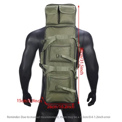 Mochila táctica multifuncional gran capacidad con doble capa