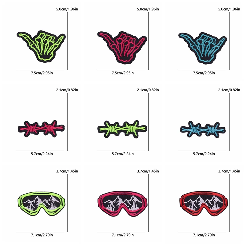 Parches termoadhesivos Mama estilo vaquero del oeste para chaquetas - imagen 2