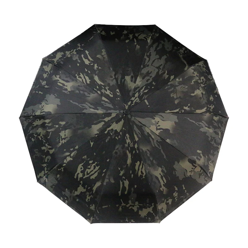Paraguas táctico plegable automático a prueba de viento camuflaje - imagen 4