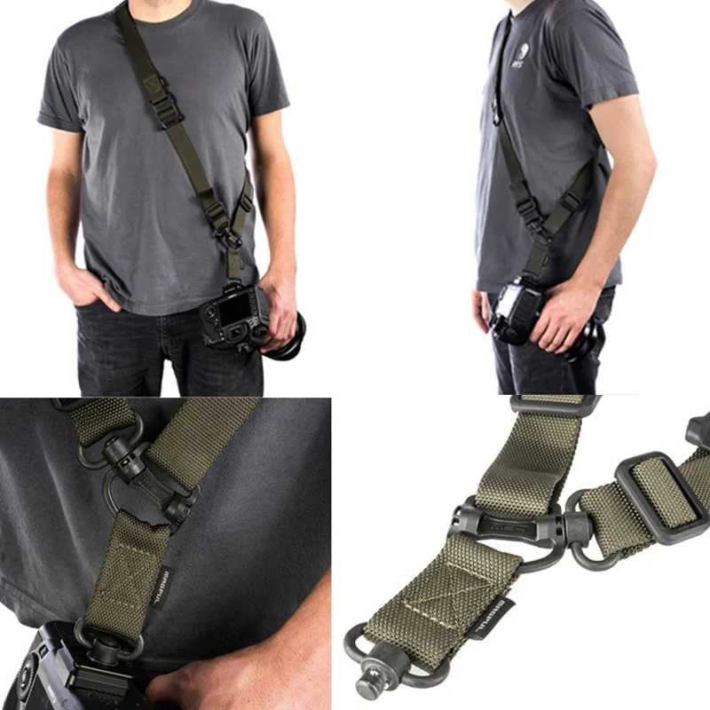 MS4 Eslinga táctica ajustable para rifle QD metal - imagen 3