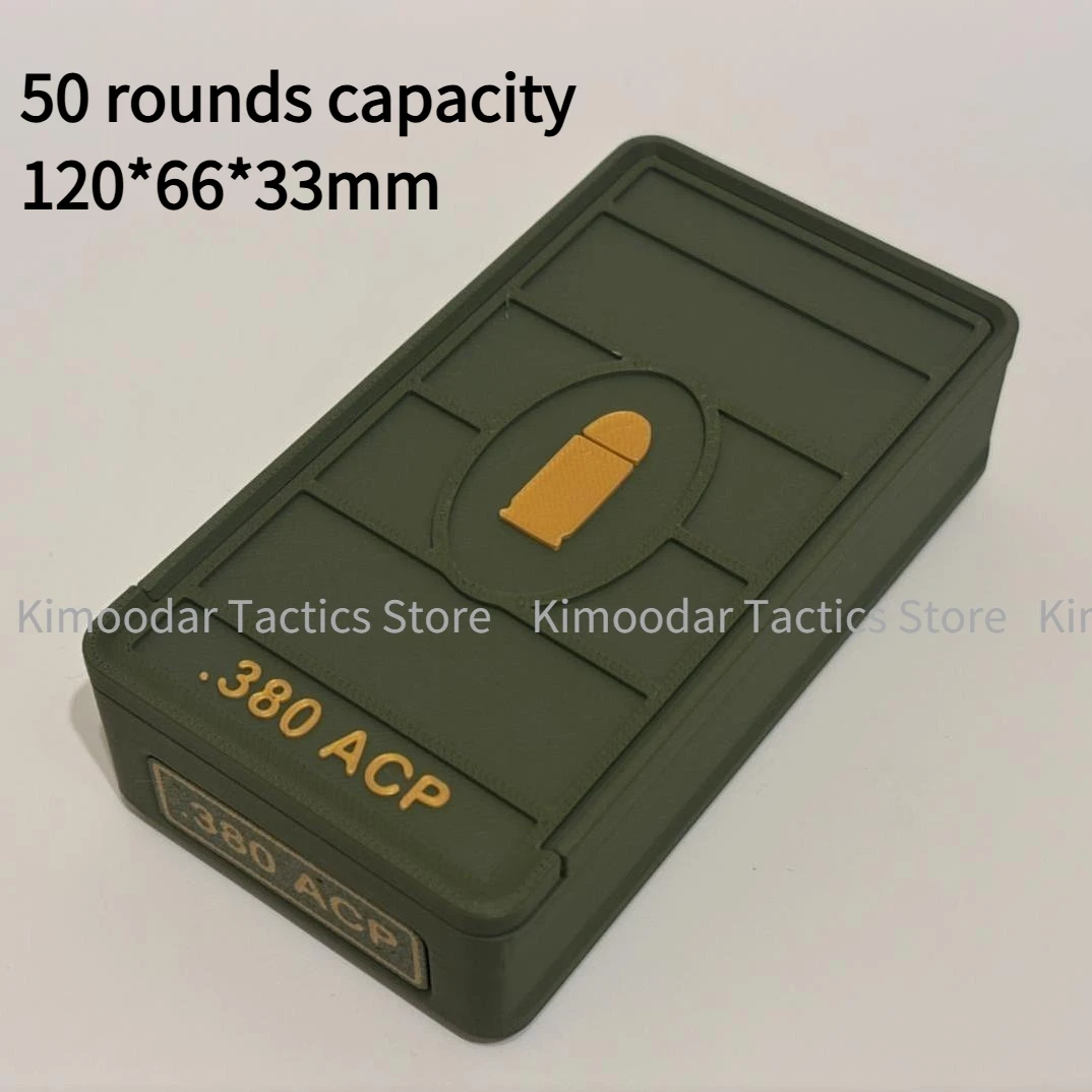 Caja de munición .380 ACP impresa en 3D para colección - imagen 5