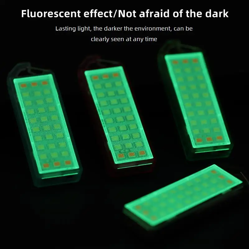 Llavero linterna USB con luz roja y emergencia para camping - imagen 5