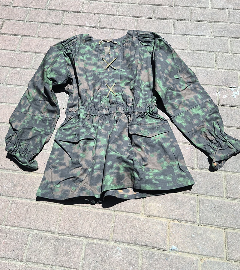Sudadera táctica con capucha camuflaje alemán M42 de bordes difusos