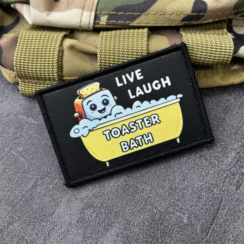 Parche táctico gancho y bucle para mochila, brazalete humor - imagen 2