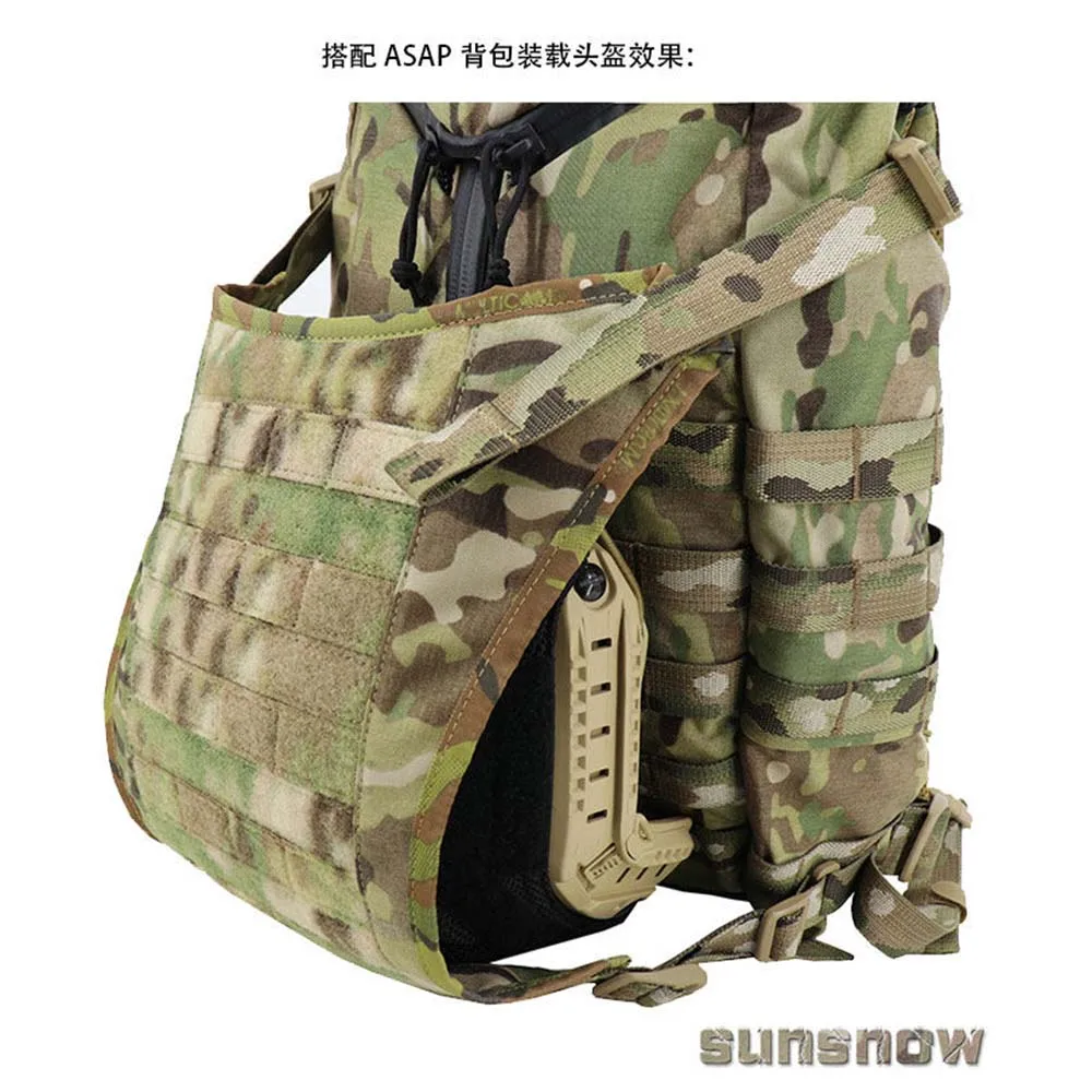 Panel modular MOLLE táctico delantero y trasero con bolsa canguro - imagen 5