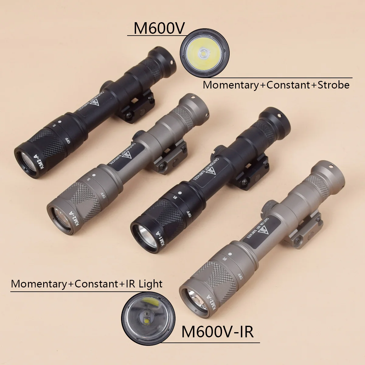 SureFire M600V linterna táctica IR LED para riel Picatinny - imagen 3
