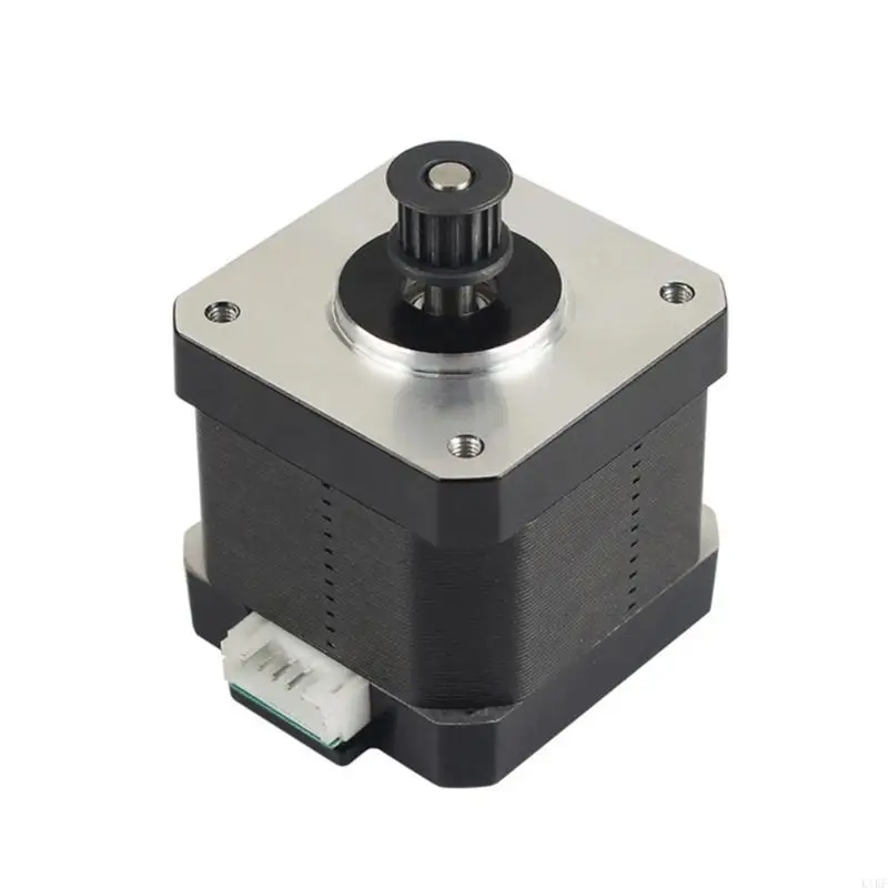 Motor para riel de impresora 3D con polea sincronizada