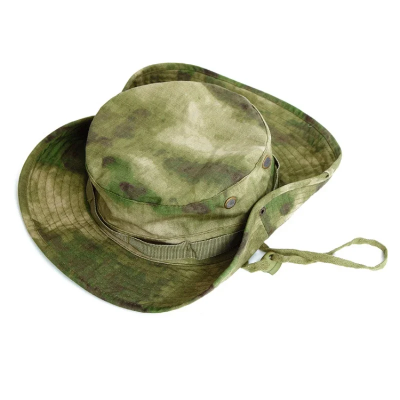 Sombrero boonie camuflaje grueso para airsoft, caza y trekking - imagen 3