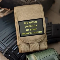 Parche táctico Moral con velcro para ropa y mochila