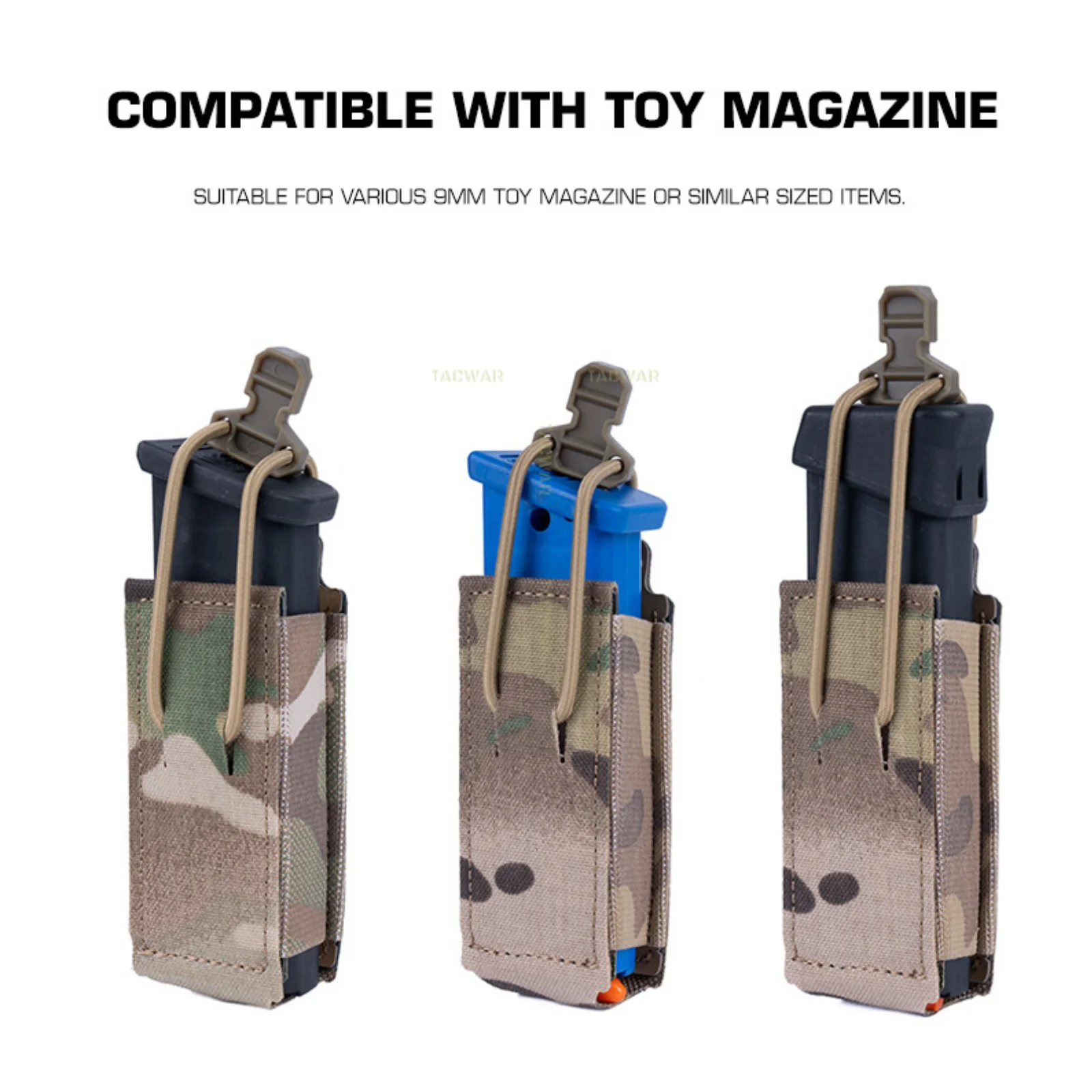 WRC Funda portacargador de airsoft con velcro para cinturón - imagen 4