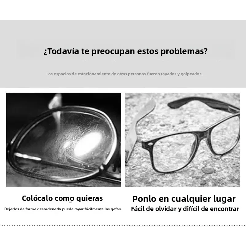 Clip soporte para gafas de sol en coche – organizador