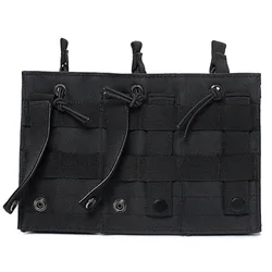 Portacargadores táctico MOLLE para airsoft AK, M4 y AR
