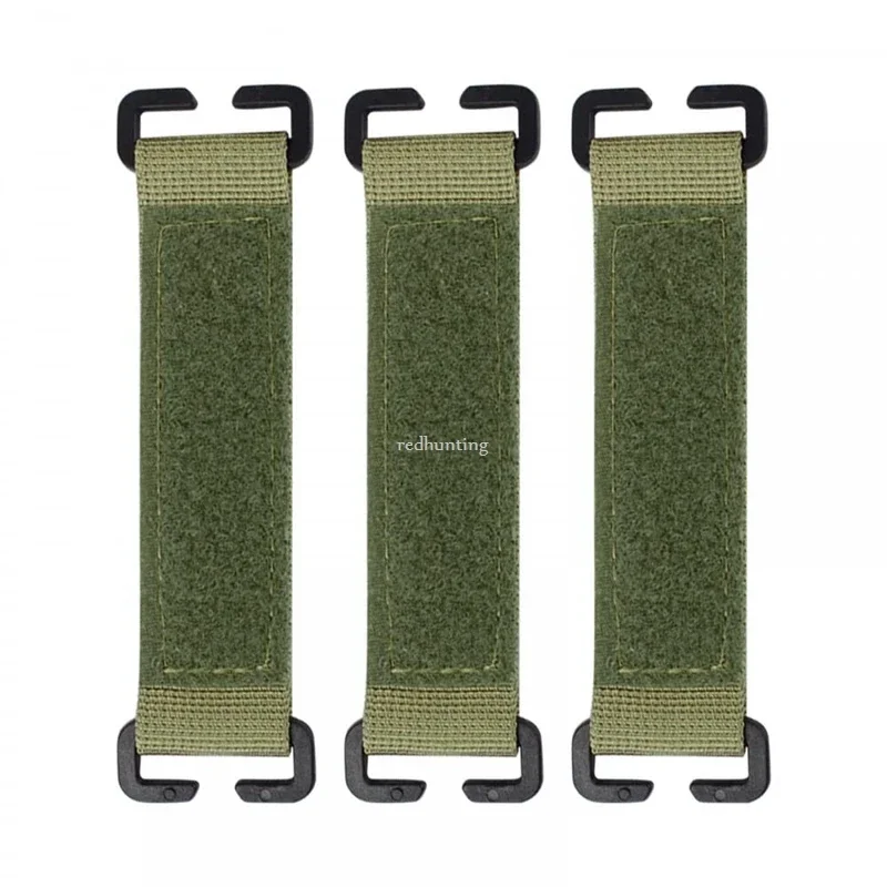 Parche táctico MOLLE panel mosquetón exterior para mochila caza - imagen 2