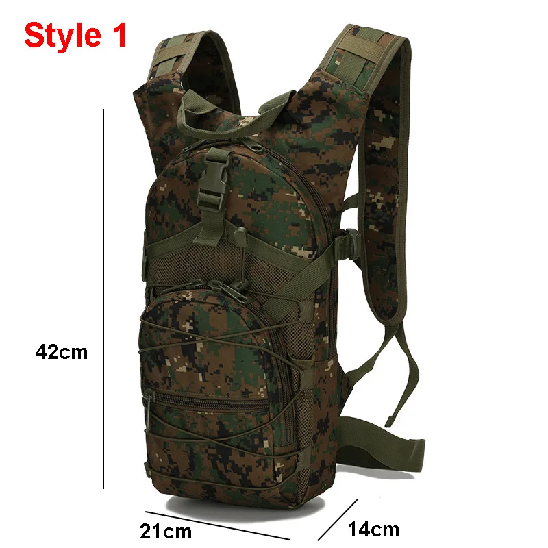 Mochila de Hidratación Táctica Molle para Senderismo y Ciclismo - imagen 5