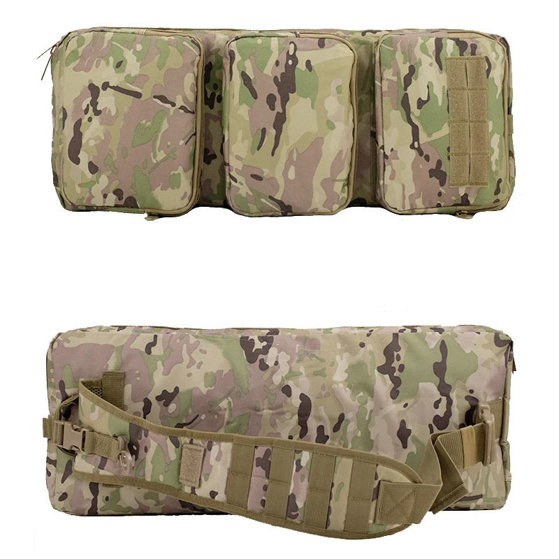 Funda táctica de nailon para armas largas, protección y transporte