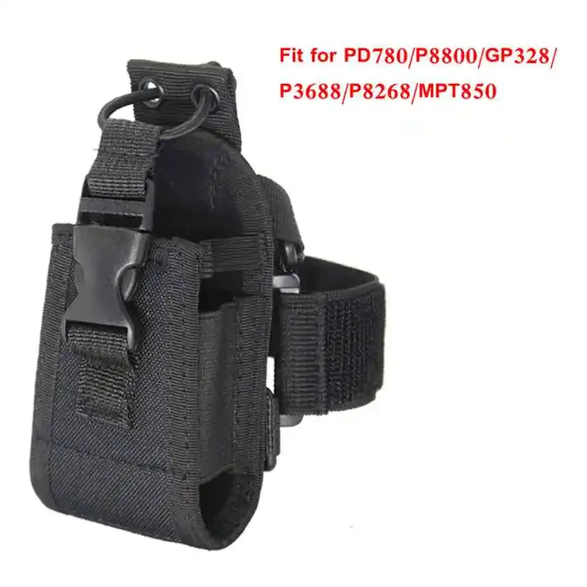 Funda táctica para radio con sistema de sujeción