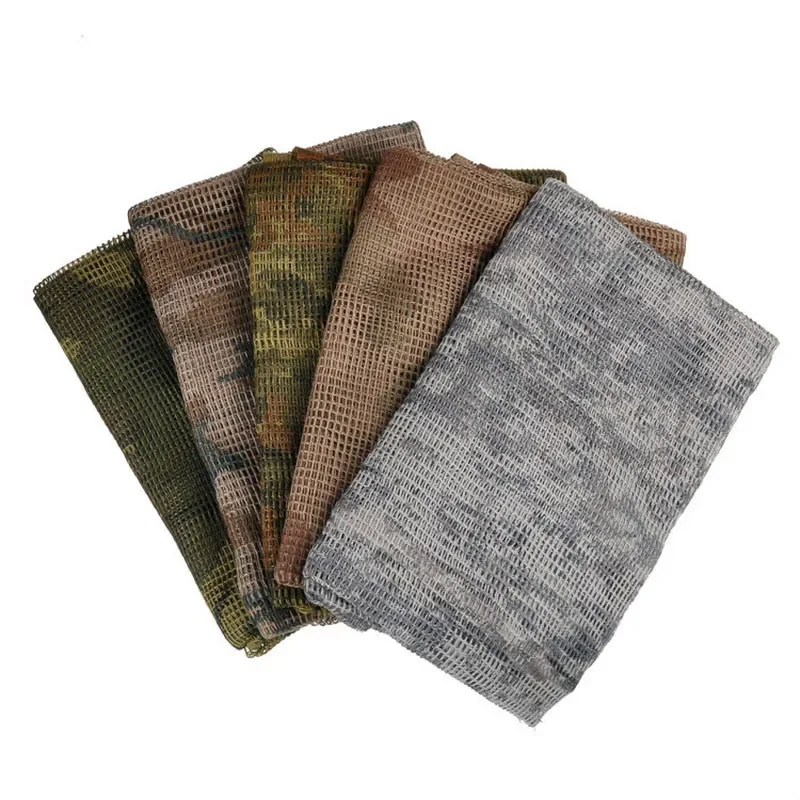 Shemagh táctico camuflaje de malla militar para cuello y cabeza - imagen 4