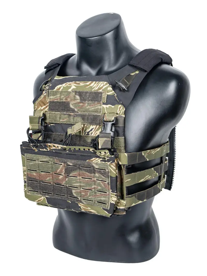 Chaleco táctico ligero JPC 2.0 MOLLE Tiger Spot con correa pecho - imagen 5