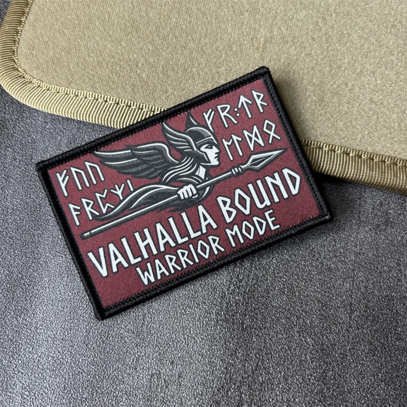 Patch aplicado en mochila táctica