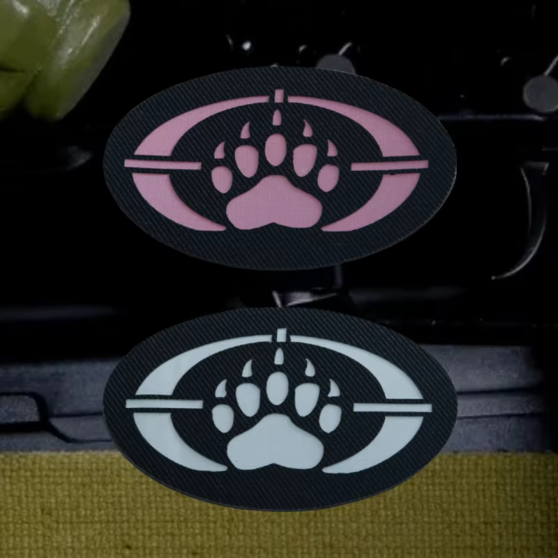 Parche reflectante táctico Blackwater Bear Claw – Para mochila o gorra - imagen 3