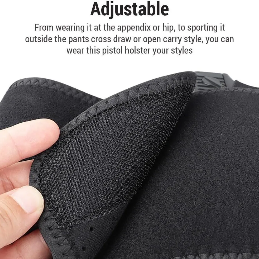 Funda pistola para cinturón oculto universal elástico rápido - imagen 5