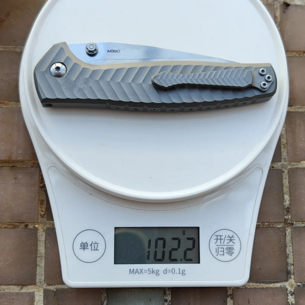 Overcome Anthem 781 cuchillo táctico mango titanio M390 cerámica - imagen 2