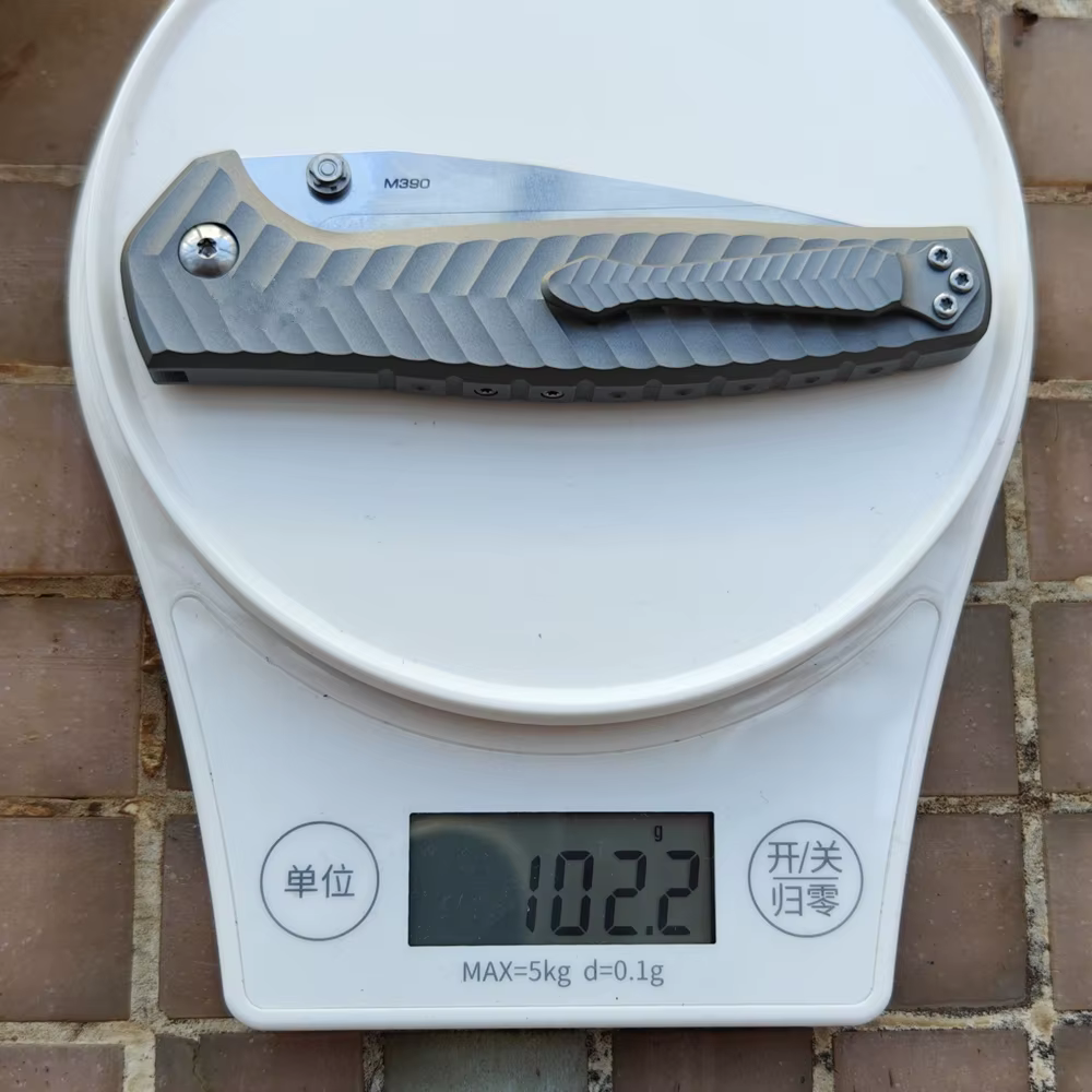 Overcome Anthem 781 cuchillo táctico mango titanio M390 cerámica - imagen 2