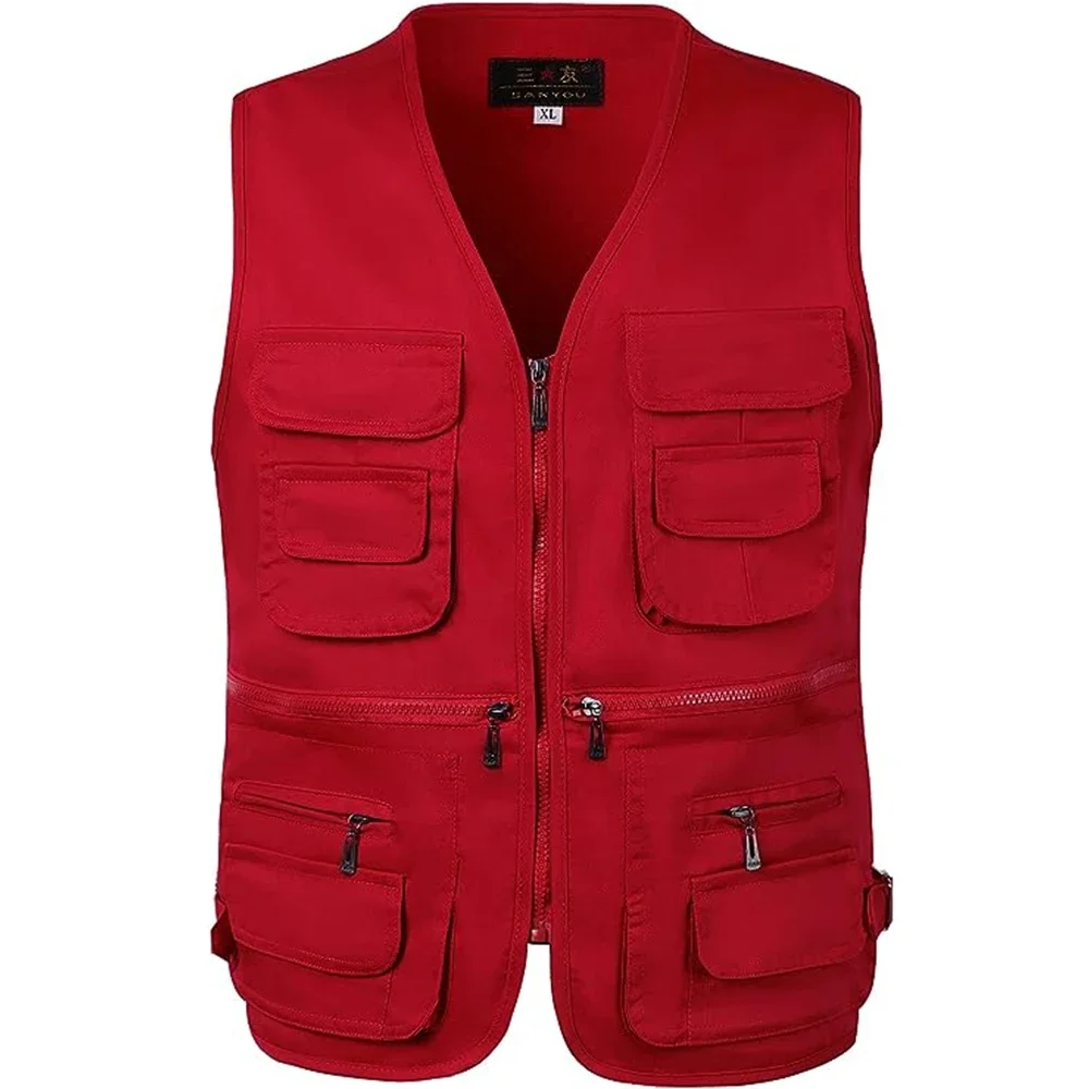 Chaleco táctico MOLLE de verano con bolsillos múltiples - imagen 3