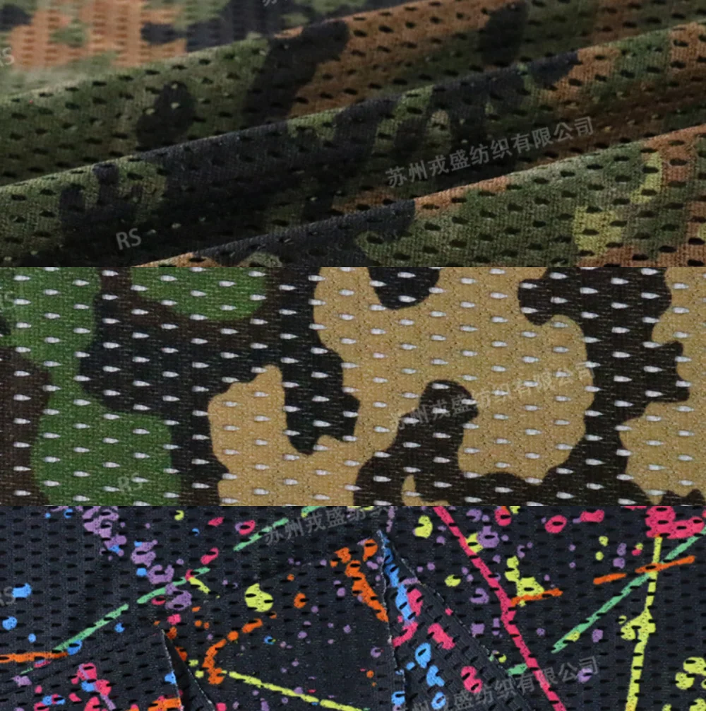 FLECTARN Jungla Camo malla táctica ligera secado rápido transpirable - imagen 2