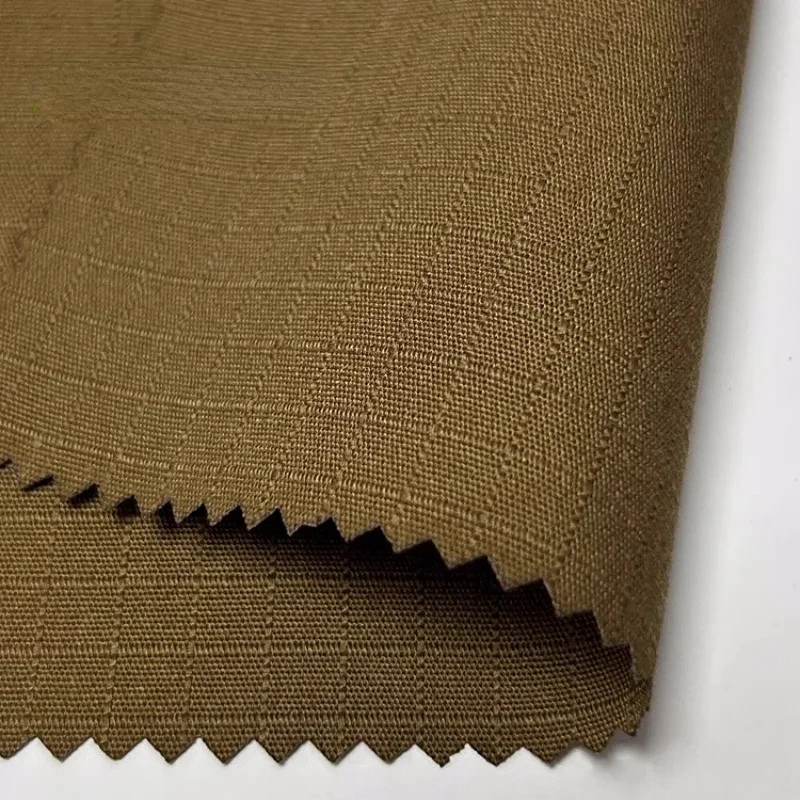 Tela táctica poliéster-algodón Olive Ranger verde Coyote para costura