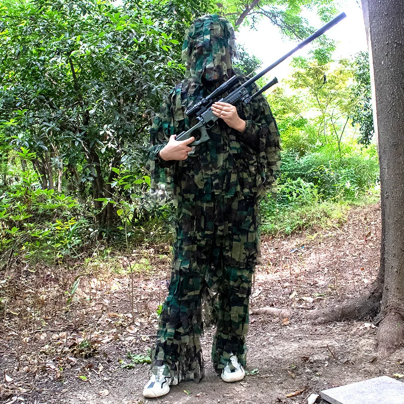 Uniforme camuflaje biónico de malla selva: chaqueta y pantalón - imagen 2