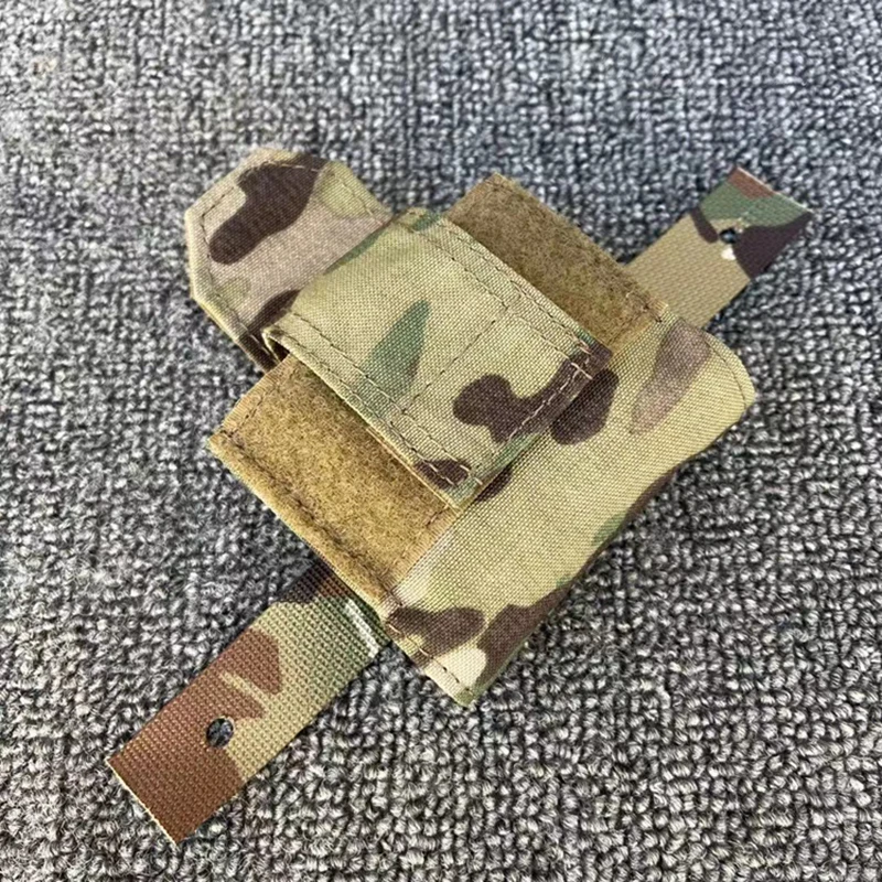 Bolsa para batería de casco táctico MOLLE 500D